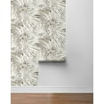 thumbnail image 6 of Stacy Garcia Home Pavestone Fossil Palm Peel and Stick Wallpaper - 20.5 in. W x 10 ft. L Roll, 6 of 7
