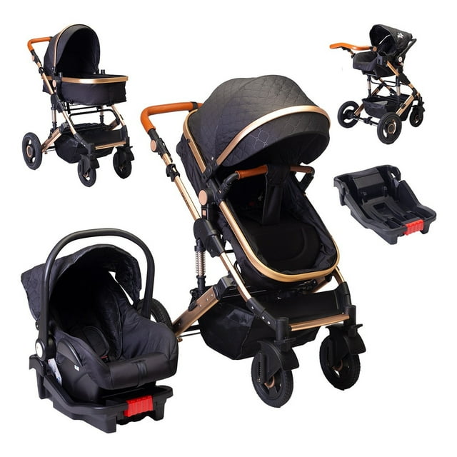 Carriola Starkids Galaxis con Portabebé Negro