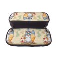thumbnail image 5 of Lsque Hello Summer Cute Gnome Printed Big Capacity PU Leather Pencil Case Large Pencil Pouch Stationery Pen Bag Pencil Holder for Teen, 5 of 6