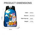 thumbnail image 3 of Donald Duck Bookbag Colorful Rucksack for Primary Junior Large-capacity 3 Piece,size2, 3 of 7