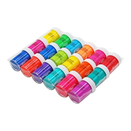 UPC: 0195158657258 | Bright Glitter 18 Color Acrylic Paint Set by Creatology™