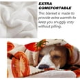 thumbnail image 6 of Tomato Blanket Gifts - Tomato Soft Fleece Throw Blankets - Perfect for Kitchen Decor, Gardeners, and Food Lovers - 60x80 Inches, 6 of 6