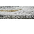 thumbnail image 6 of Bashian R129-SIL-8X10-HG385 7 ft. 9 in. x 9 ft. 9 in. Greenwich Contemporary Wool & Viscose Hand Tufted Area Rug, Silver, 6 of 11