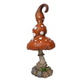thumbnail image 4 of Enchanted Fairy Garden Giant White Spotted Toadstool Mushroom Figurine 13" H, 4 of 9