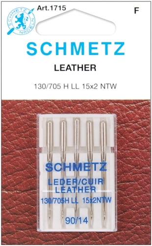 Schmetz® Leather Needles, Size 90/14, 5 Needles