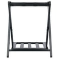 thumbnail image 6 of Winsome Raya Luggage Rack with Shelf, Black Finish, 6 of 12