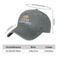 thumbnail image 5 of Certified Hotdogolist Hot Dog Baseball Cap Vintage Soft Washed Denim,Golf Dad Hat Adjustable Trucker Hats for Men Women Unisex Adult,Gray, 5 of 6