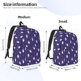 thumbnail image 3 of Yiaed Astronaut Rabbit Print Backpack, Premium Laptop Backpack, Travel Backpack for Women, Lightweight Backpacks, Comfortable Back Pack-Small, 3 of 7