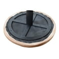 thumbnail image 4 of Handmade Bar Stool Iron & Leather Contemporary Dark Tan, 4 of 5