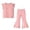 Pink, variant on Bixock Girls Clothing Set,Toddler Girls 2-Piece Summer Set,Sleeveless Sleeve Cami Top and Flared Long Pants Casual Summer 2 Piece Outfits Kids Clothings 12Months-9 Years