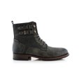 thumbnail image 2 of Polar Fox Mitch MPX808576 Mens Casual Cap Toe Boot Combat Zipper Boots, in Grey, Men's Size 11, 2 of 4