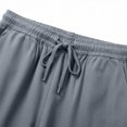 thumbnail image 4 of Delayuji Womens Linen Pants Casual Short Stacked V Slub Pants Trousers Spring Summer Outfits, 4 of 6