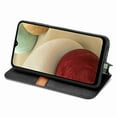 thumbnail image 2 of Case for Samsung Galaxy A12 Flip Cover Wallet Flip Cover Magnetic Protective - Black, 2 of 5