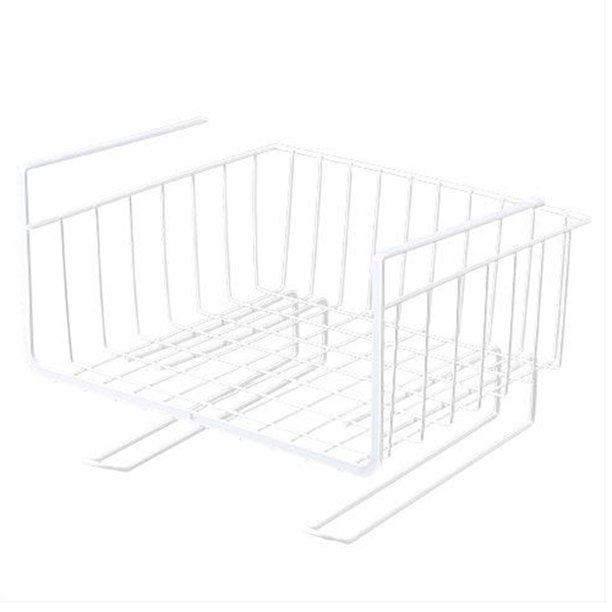 Kitchen Storage Basket Rack Table Wire Mesh Under Shelf