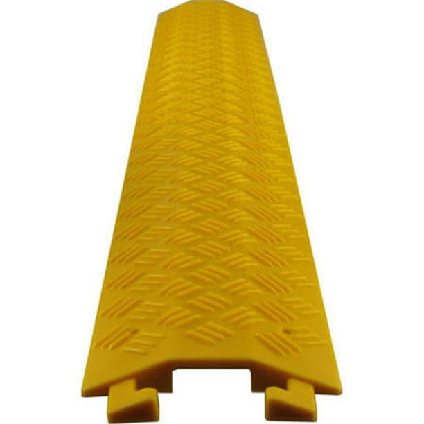 Cable Protective Cover Ramp with Cord & Wire Concealment Protection