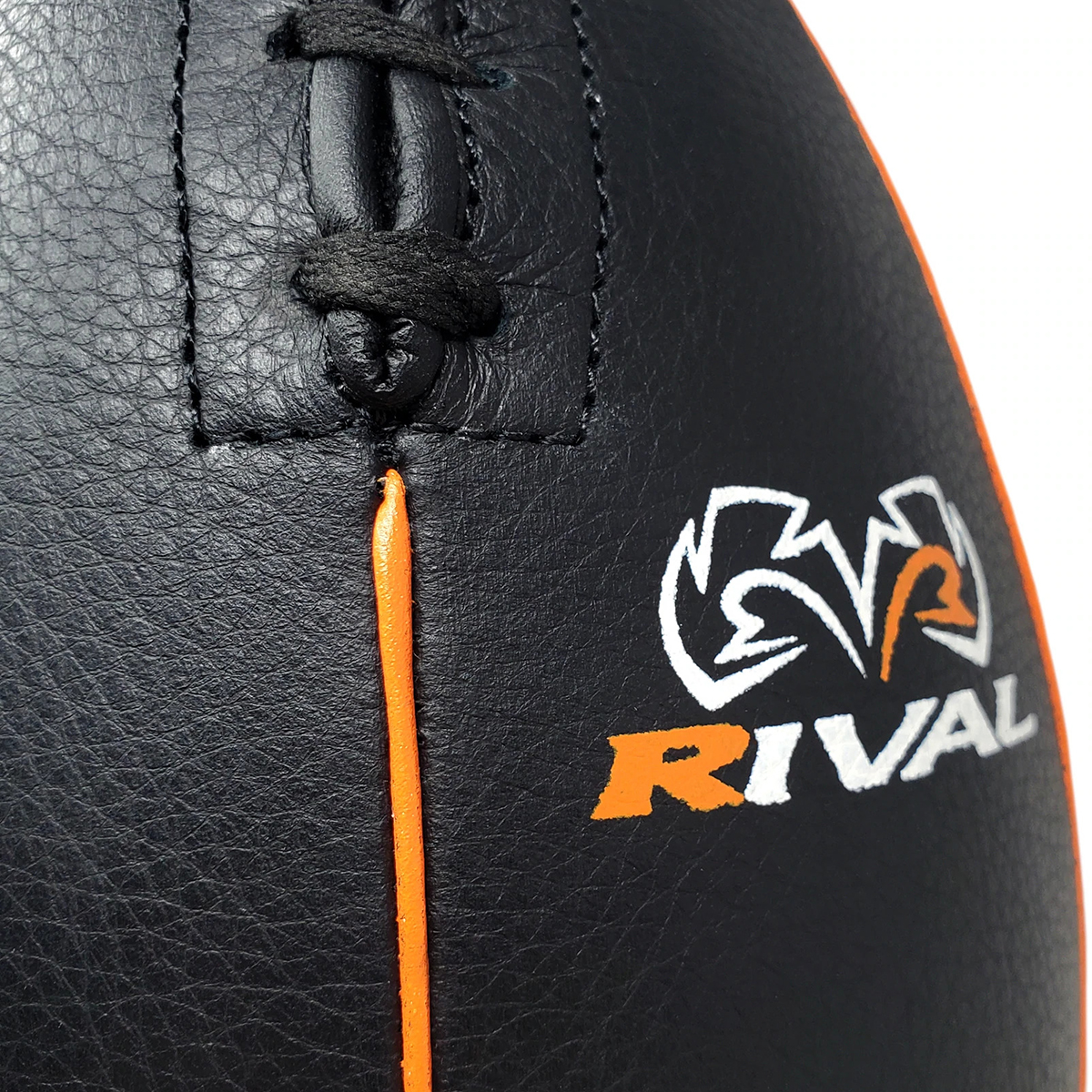 RIVAL Boxing RSPD5 Tear Drop 9" x 5" Speed Bag - Black/Orange