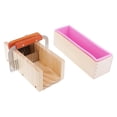 thumbnail image 1 of De Para Cortar Pan De Jabón + 2 Piezas De es de material acero Inoxidable + De Silicona Rectangular Con Caja De Suministros P perfecl Cortador de jabón, 1 of 8