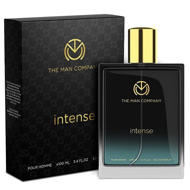 The Man Company Parfum Intense pour Hommes Vaporisateur de Luxe Premium Longue Durée EDP (Eau de Parfum) - 100ml