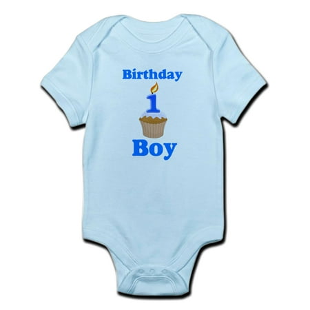 

CafePress - 1 Year Old Birthday Boy Infant Bodysuit - Baby Light Bodysuit