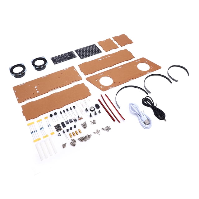 Spectrum Speaker Kit, 5V 3.5mm Output Easy To Install Spectrum Sound Speaker Kit for Outdoor Event