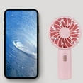 thumbnail image 4 of EUDIDV Portable Fan Mini Handheld Fan Battery Powered Small Adjustable Speed USB Rechargeable Fan Powerful Eyelash Fan Suitable For Kids Women Men Indoor Outdoor Travel;for Indoor and Outdoor Use, 4 of 6