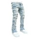 thumbnail image 1 of Pantalones Vaqueros Pitillo Rasgados Para Hombre Azul, 1 of 6
