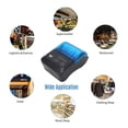 thumbnail image 3 of Thermal Printer, 1500mAh Battery Clear Printing Barcode Printer 48mm Effective Print Width  for Hotel, 3 of 7