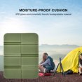 thumbnail image 3 of Sywqhk Cojín para acampar Asiento Cojín de espuma plegable Impermeable para picnic (Verde militar) Sywqhk Alta Calidad, 3 of 6