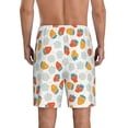 thumbnail image 2 of Yiaed Floral Strawberr for Men's Soft Sleep Pajama Short Lounging Pajama Shorts-3X-Large, 2 of 8