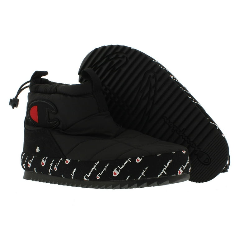 Champion Rally Script Booties Black 6