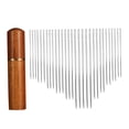 thumbnail image 4 of Luzkey 30Pcs Self Threading Needles Hand Stitching Needle Easy to Go through Embroidery for Crochet Projects Assorted Needles Rosewood Case, 4 of 8