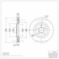 thumbnail image 2 of Front Dynamic Friction Company GEOSPEC Coated Brake Rotor 604-40112 (1), 2 of 2