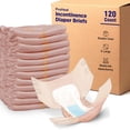 thumbnail image 1 of Proheal Adult Incontinence Briefs (120 Pack, XL) Moderate Absorbency Disposable Adult Diapers with Moisture and Odor Lock, 1 of 6