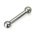 thumbnail image 1 of 8 Gauge Barbell,1/2" (13Mm) Long,3/16" (5Mm) Ball, 1 of 1