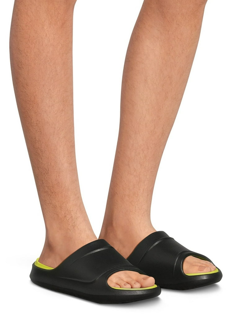 Avia Men's Comfort Lightweight Slide Sandals with Cushion Footbed