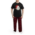thumbnail image 5 of CafePress - Volleyball Santa Gift Men's Light Pajamas - Men's Dark Loose Fit Cotton Pajama Set, 5 of 7
