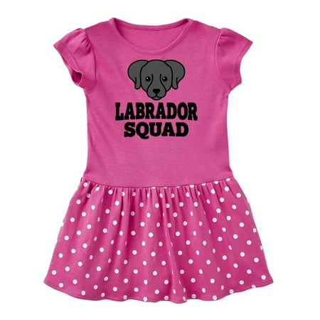 

Inktastic Dog Black Labrador Squad Gift Baby Girl Dress