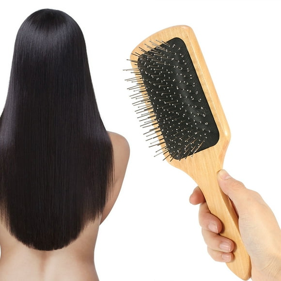 MasAJE de la elasticidad Portátil Massaje, Peine, Cómodo para el Cabello Largo y TODO El Cabello Salible