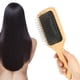 thumbnail image 4 of Cepillo de Madera Cepillo para el Cuero Cabelludo Massaje de Cabello para el Cabello, Para Todos los Tonos de Cabello, Ergonímico, 4 of 7
