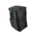 thumbnail image 1 of Cartro de compras Reemplazo de bolsas de bolsas portador de bolsas de mano de obra plegada bolso de carro de mano de mano para acampar compras Negro, 1 of 8