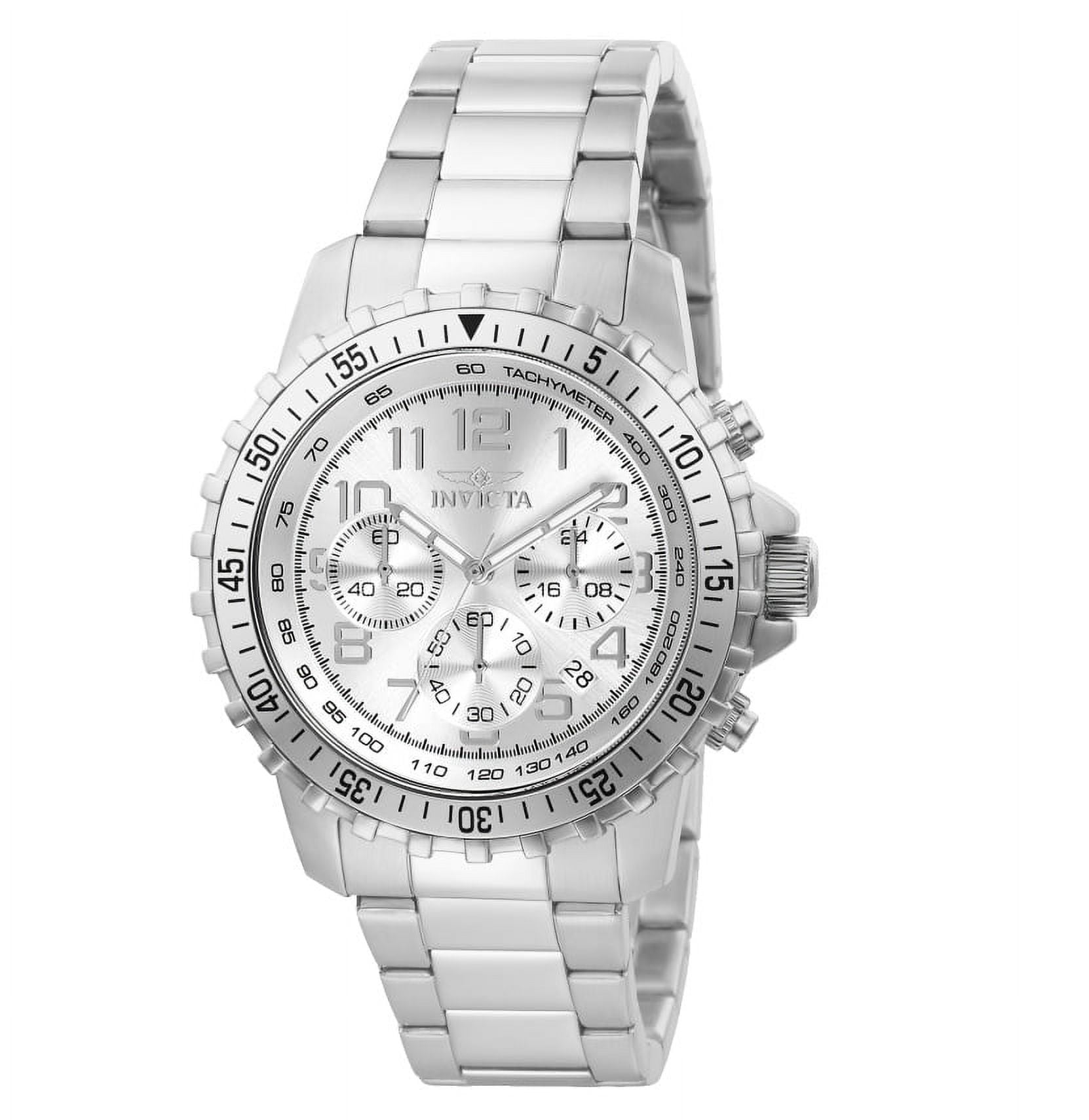 Invicta Specialty 6621 Orologio Uomo 45mm - Acciaio Inossidabile, Quadrante Blu, Movimento Quarzo, Impermeabile 10 ATM - 5