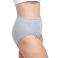 thumbnail image 6 of Hanes Women's Super Value Bonus Cool Comfort Cotton Brief Underwear, 6+3 Bonus Pack, 6 of 8