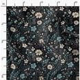 thumbnail image 2 of Soimoi Cotton Cambric Black Fabric By the Yard - 42 Inch Wide - Florals Print Fabric - Elegant and Timeless Patterns for Fashion and Home Decor Printed Fabric, 2 of 6