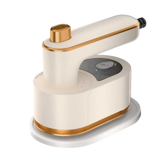 Foldable hanging iron, handheld mini travel iron, adjustable temperature, high-efficiency wrinkle remover suitable for clothes, sweaters, and silk.