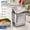silver-01, variant on 6pcs Stainless Steel Food Storage Containers with Lids, Stackable Snack Containers for Kitchen, Office, and Home Organization
