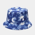 thumbnail image 2 of Only Moment Women Washed Packable Summer Beach Sun Hats Mens Womens Tie-dye Bucket Hat, 2 of 4