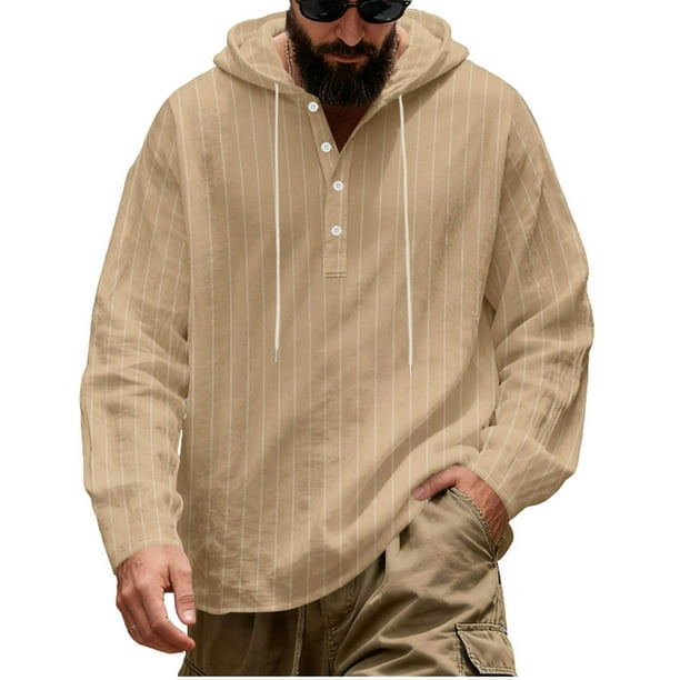 Ceisia Men Slim Fit Fashion Solid Color Long Sleeve Stand Collar Gift Zipper Casual Daily Party Wear Shirt Top