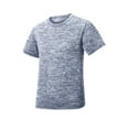 thumbnail image 4 of Sport-Tek Youth Posicharge Electric Heather Tee, 4 of 5