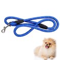 thumbnail image 2 of Reflective Pet Leash Nylon Braided Dog Walking Rope Dog Leash for Night Walking, 2 of 10