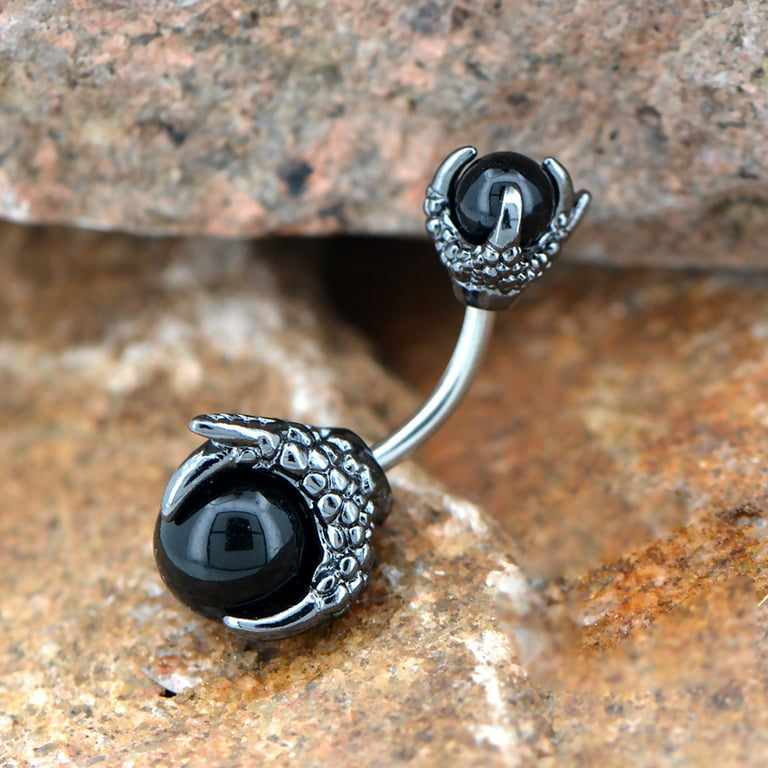 Dragon belly shop button ring